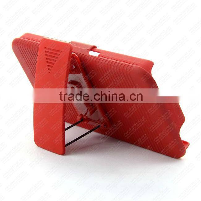 Red with Holster Belt Clip Case For Blackberry Z10