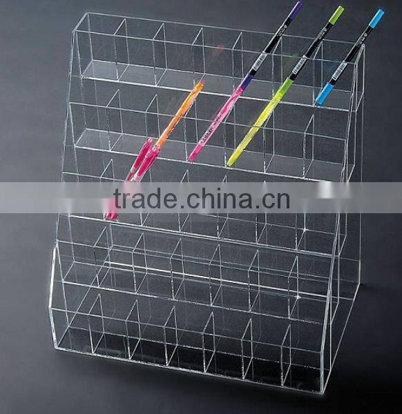 custom luxury acrylic display stand,cosmetic display,jewelry display,pen holder