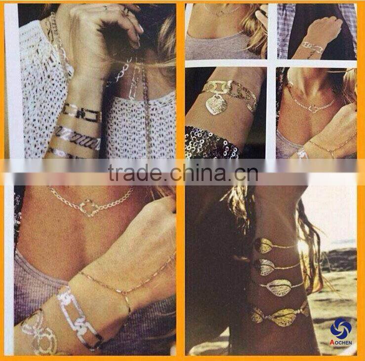 Fashion best selling custom flash temporary tattoo