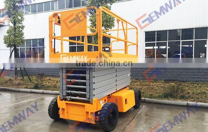Hydraulic extendable platform scissor lift on sale