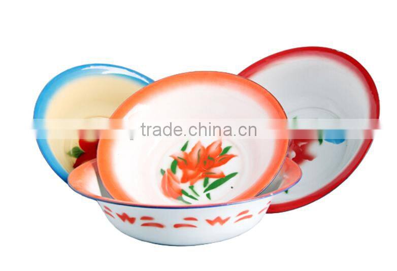 Hair salon favored unbreakable metal wash basin