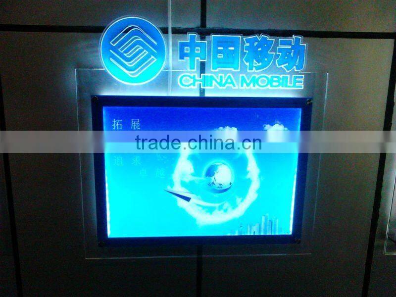 Hot sell: wall mounted led crystal display