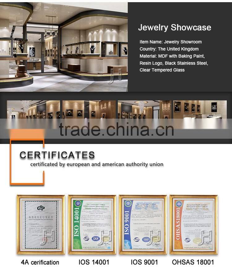 Professional custom design shopping mall jewelry kiosk ideas