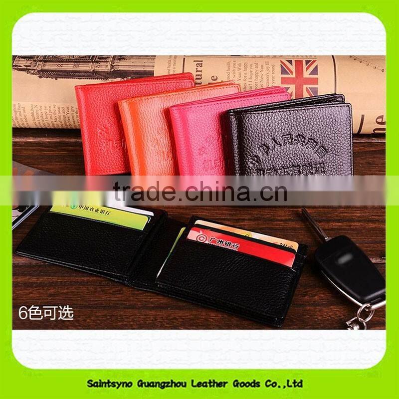 15021 High quality leather driver license holder