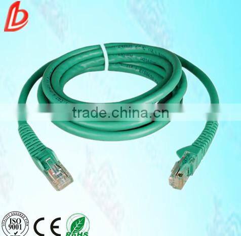 High speed CCA/CCS/Pure copper 24AWG UTP RJ45 cat5e patch cords,cat5 network cable