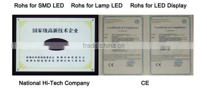 Customized Emitting blue green Color LED Lamp