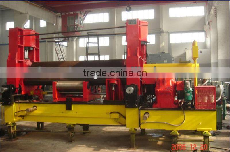 hydraulic rolling machine, roll bending machine, 3-roller rolling machine