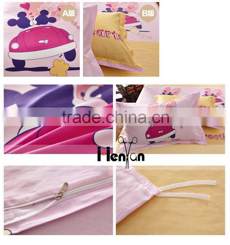 custom print 3D bed sheet queen size