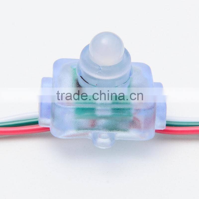 12mm diffused RGB WS2811 LED pixel string light