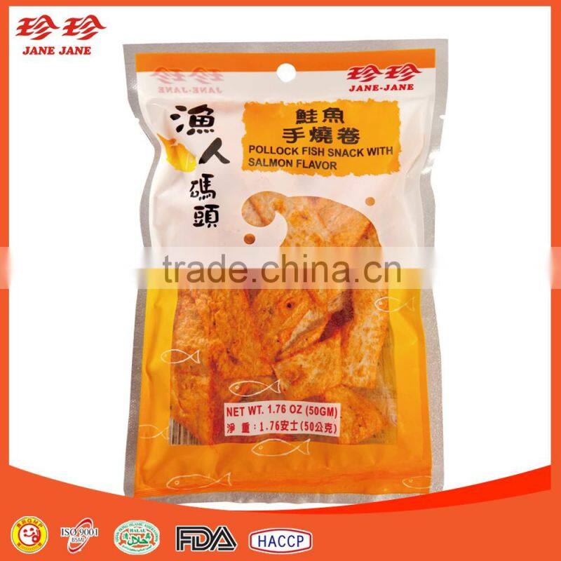 Prepared Superier Salmon Fish Seafood Snack