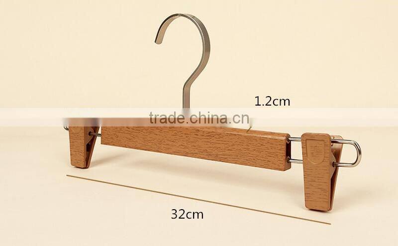 New Design Thick Plastic Hanger for Coats and Suit,Imitation Wood Color