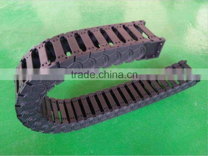 cnc cable flexible plastic hose carrier drag chain made in china