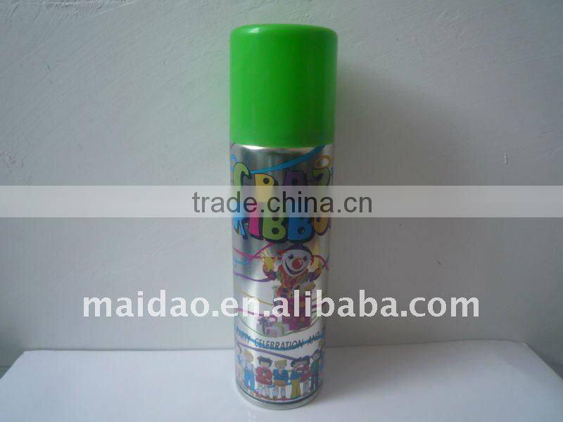 2015 supermarket christmas festvial Decorative silly string spray