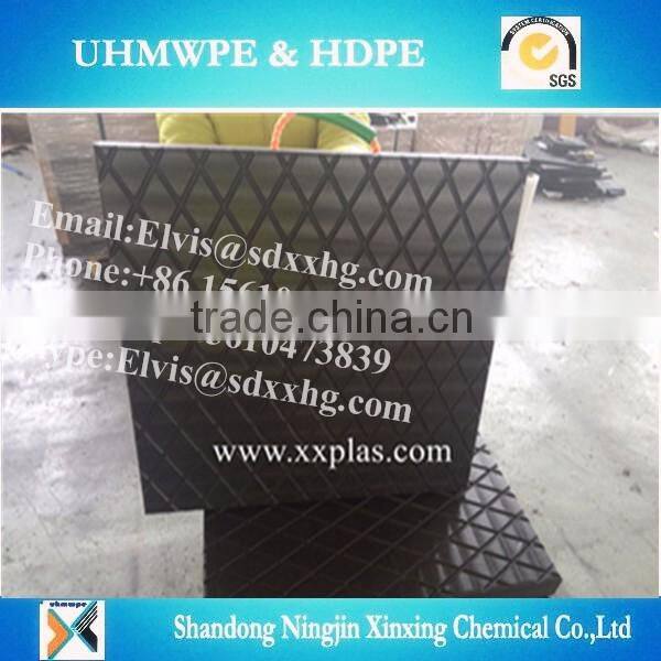 crane outrigger pads/anti-uv crane outrigger pad/Cribbing pad