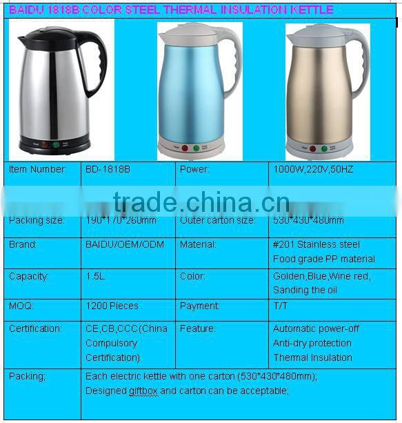 In stock superior thermos flask kettle with timer for sale