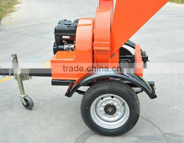 forestry equipment log chipper TC4 gasoline small tree chipper for sale