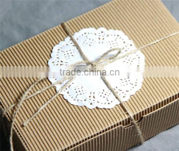 Recycle Brown Kraft Paper Food Folding Meal Box