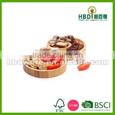 Food storage tray wholesales wood food tray