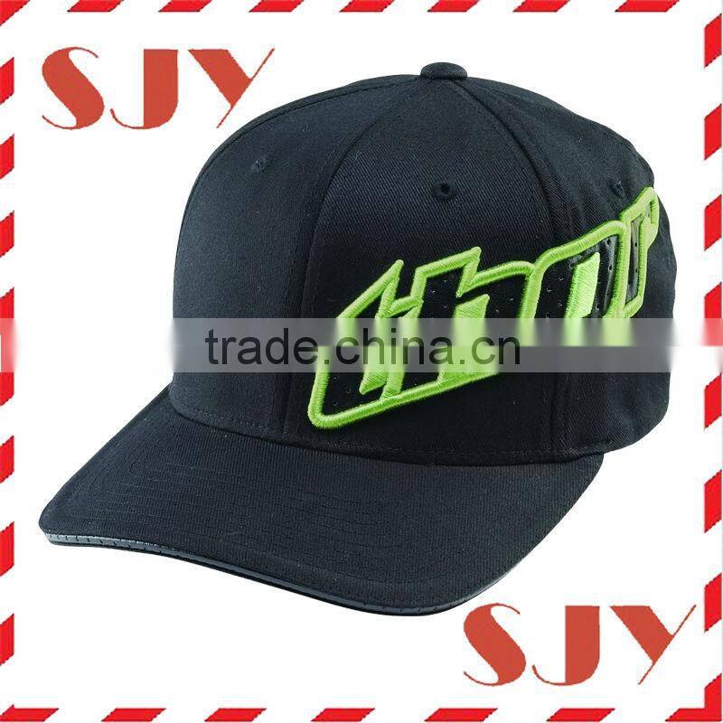 Wholesale recycle material embroidery sports racing cap racing cap