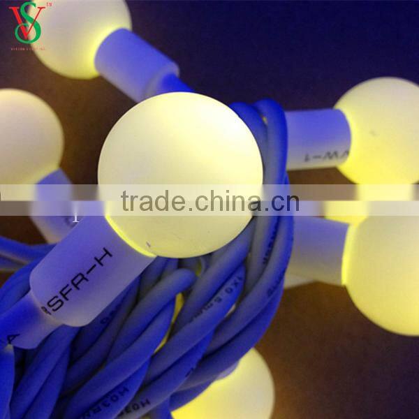 LED hanging ball string lights