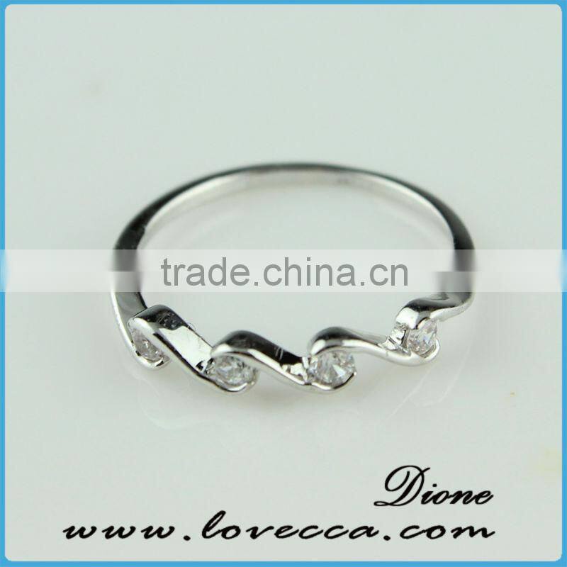 open style silver ring wholesale for women fashion jewelry