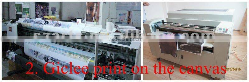 Christmas Tree art painting on canvas