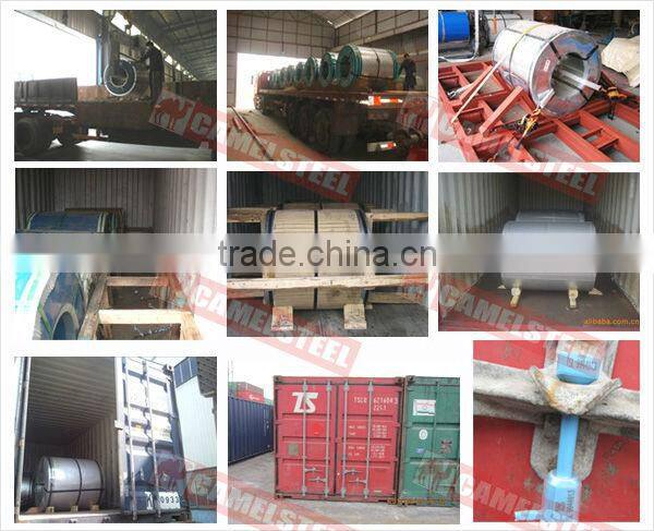 PPGI steel coil with film