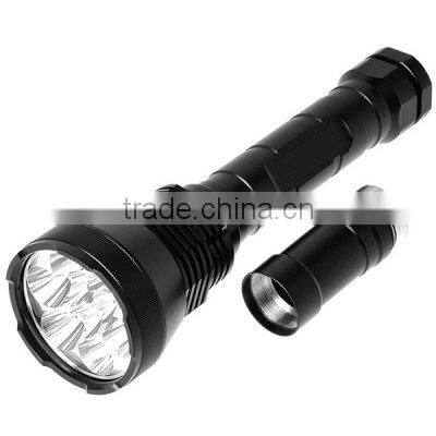 led mini aluminum 9 led flashlight