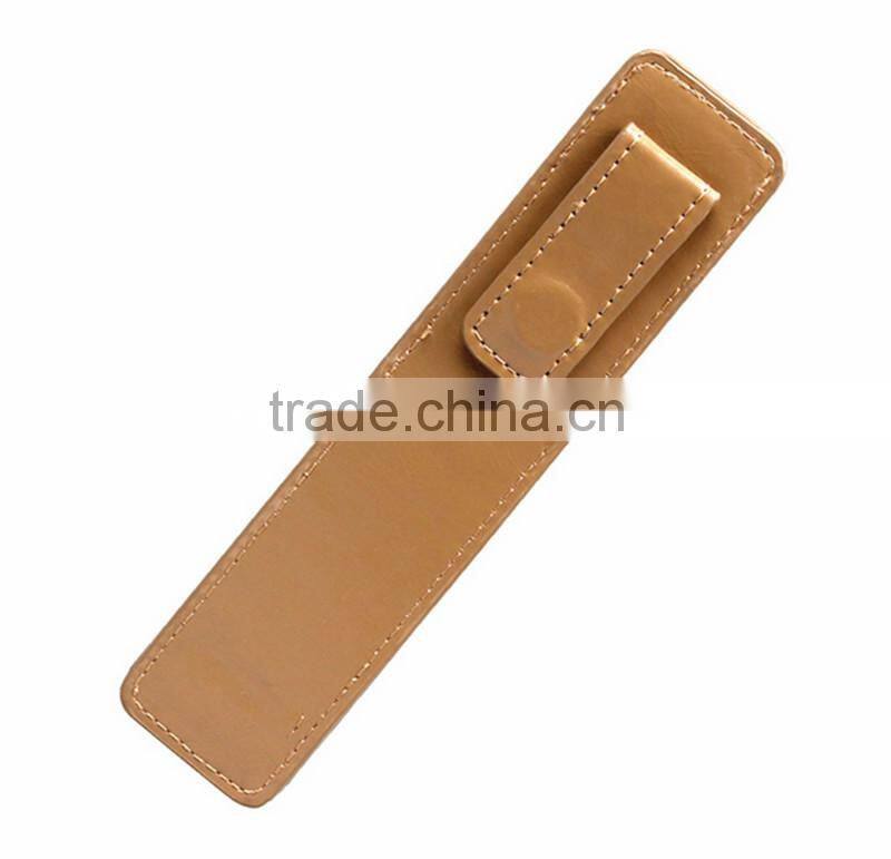 Genuine leather pen case for Microsoft Surface Pro 3 stylus pen protector leather pen pencil