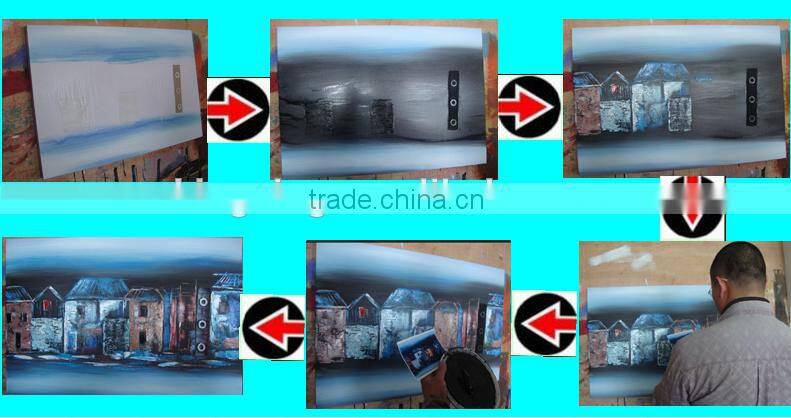 Handmade oil painting canvas flower wall art 51358