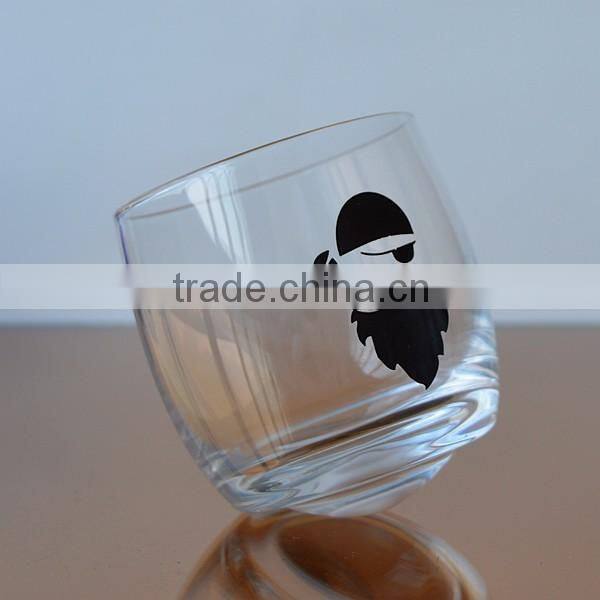 Wholesale cognac rolling whisky/whiskey glass cup