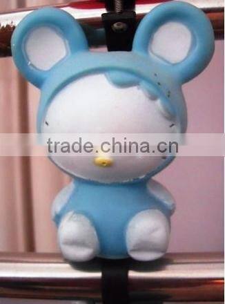 Personal customization! lovely bike cartoon horn