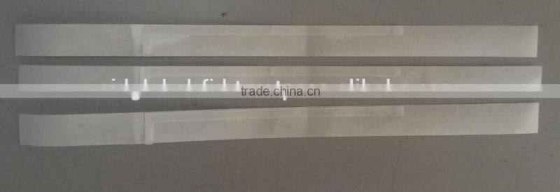 UL-203 UHF RFID EM Strip Library books label with tail both side adhesive
