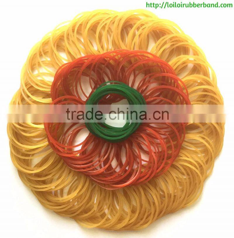 Durable Latex Rubber Band for Stationery, Household and Agricultural from Flexible Gold Supplier