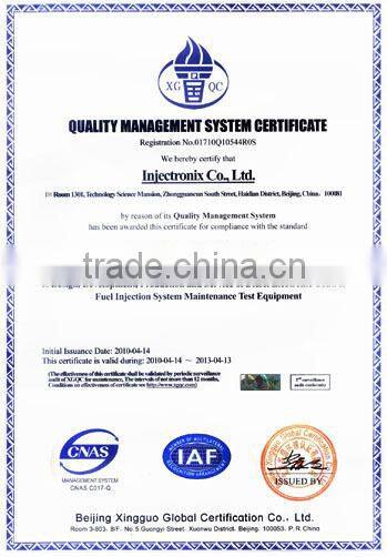 CRS-4000 COMMON RAIL INJECTOR AND PUMP TESTER