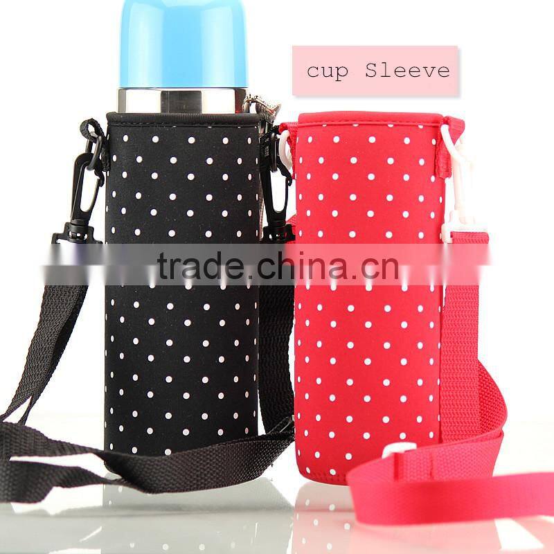 wenzhou cangnan neoprene insulated water bottle sleeve for vacuum flask
