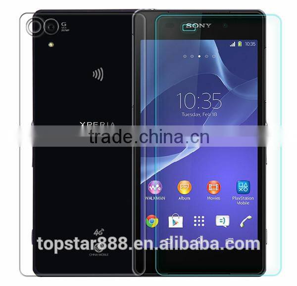 Tempered glass screen protector for sony xperia j for sony xperia v for sony xperia m2 tempered glass screen protector