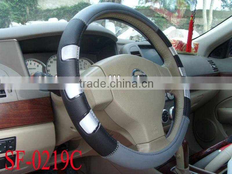 Hot sale PVC reflective cover for steering wheel from China factory