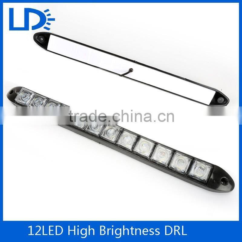 Factory Shop Fog Driving Lamp Daytime Running Light white Auto COB LED DRL