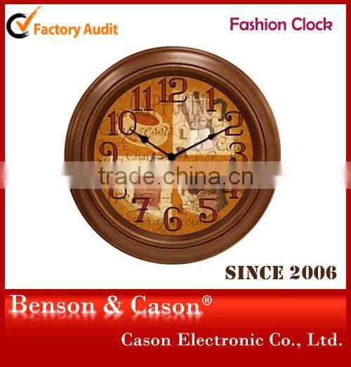 Cason Promotion Wooden Wall Clock Party Decorations