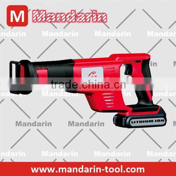 Cordless reciprocating saw 14.4V/18V toolless blade change