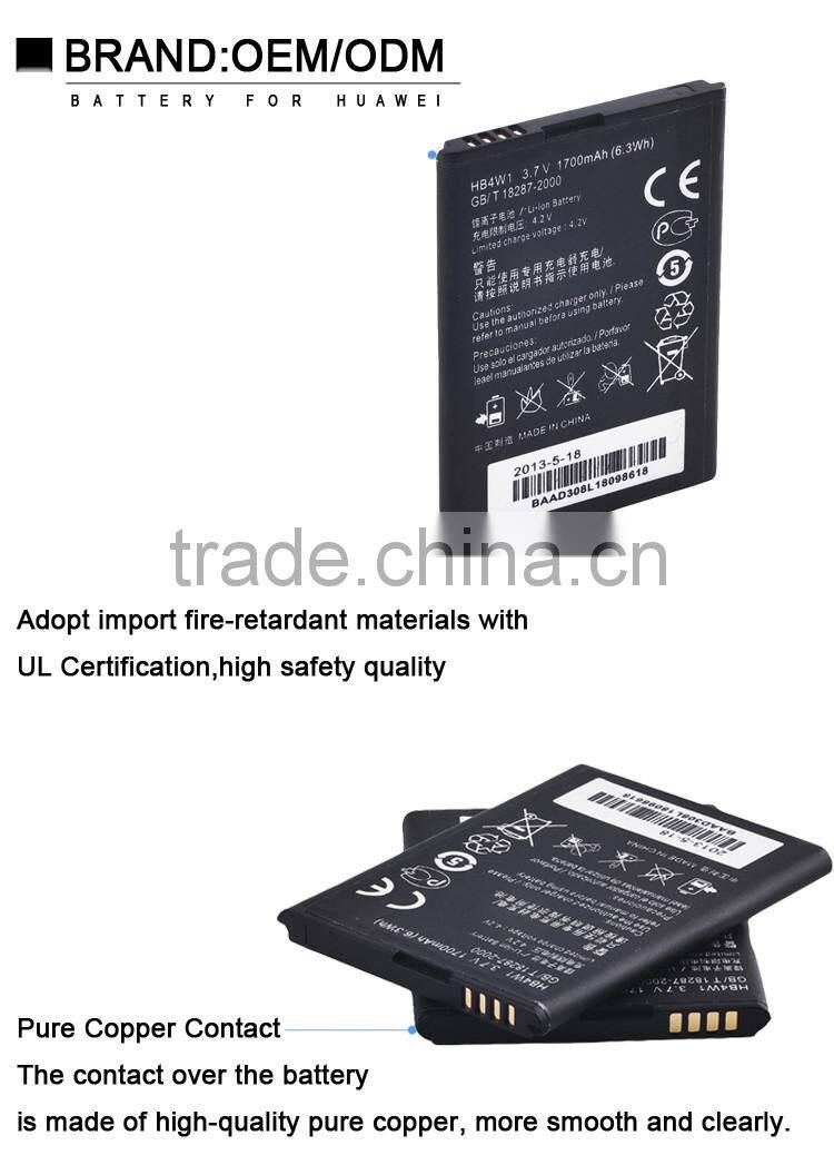 replacement battery for ORIGINAL HUAWEI g525 battery Ascend G510 G520 Y210 ERSATZ-AKKU HB4W1H battery