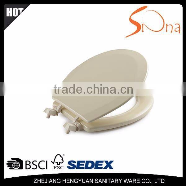 17 inch molded wood sanitary wc toilet seat cover
