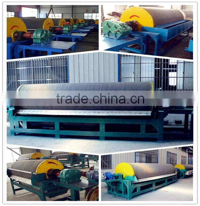 CTB1030 wet magnetic drum separator separation iron for mill scale