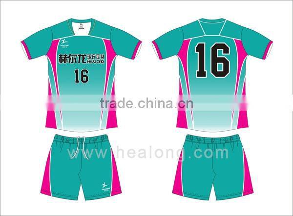 printed volleyball jersey volleyball uniform set high quality custom volleyball jersey