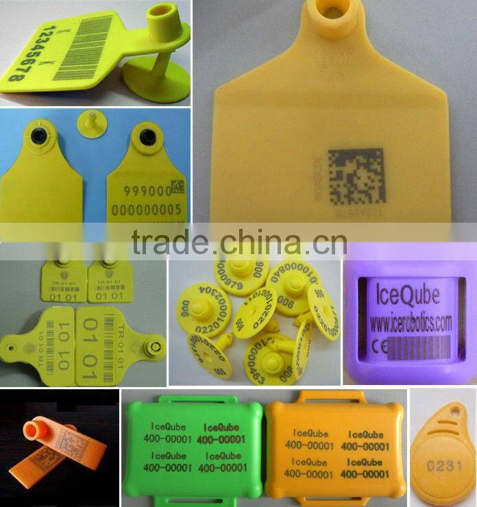 2014 new machinery low price diode side-pump laser seals marking machine