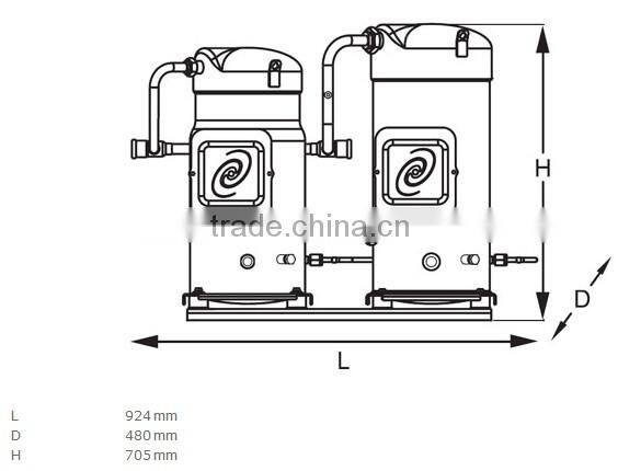 Danfoss Scroll Compressor on sale SZ290,scroll compressor on sale,danfoss scroll compressor