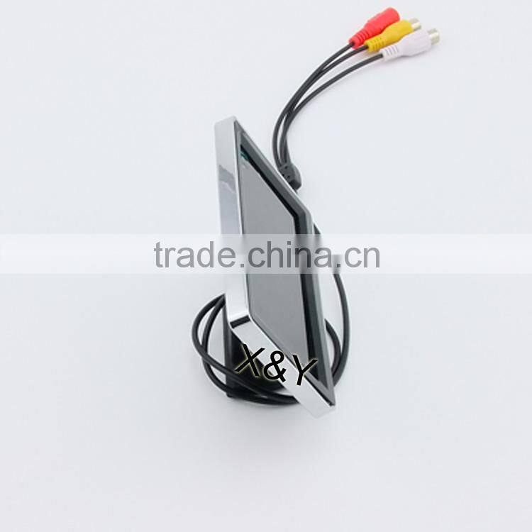 Hot cheap 4.3inch Silver edge car monitor XY-2056