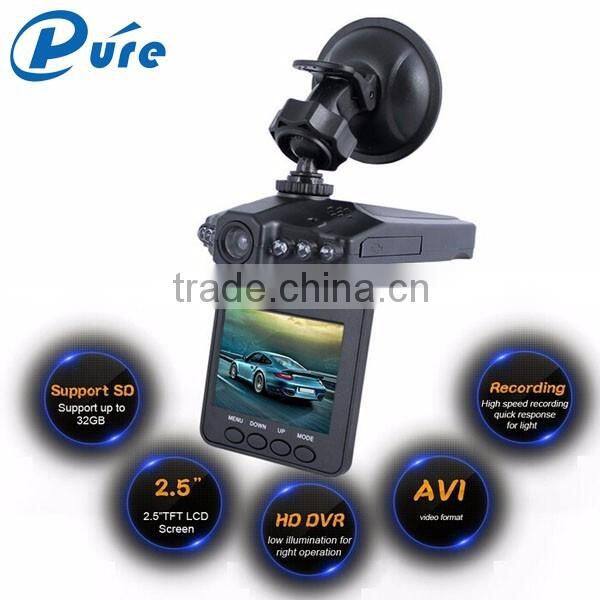 Portable HD Car Vehicle Dash Dashboard Camera IR DVR Cam Night Vision Recorder