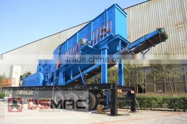 Mobile Impact Crusher, mobile crushing plant With Perfect Performance From Top 10 China Brand manufacture